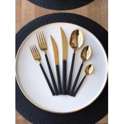 Set of 42 spoons, forks and knives