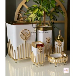 5-piece golden banyo set