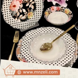 A set of 24-piece food dishes 