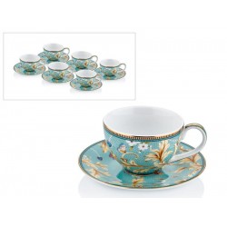 French coffee set of 12 pieces