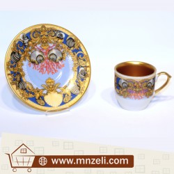Turkish coffee set consisting of 12 pieces