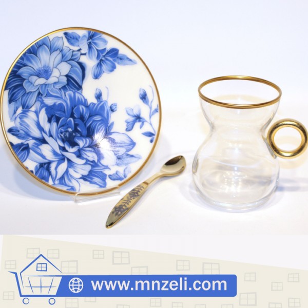 12-cup tea set with plates